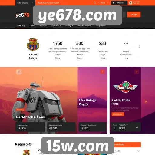 Interface do usuário em ye678.com é intuitiva